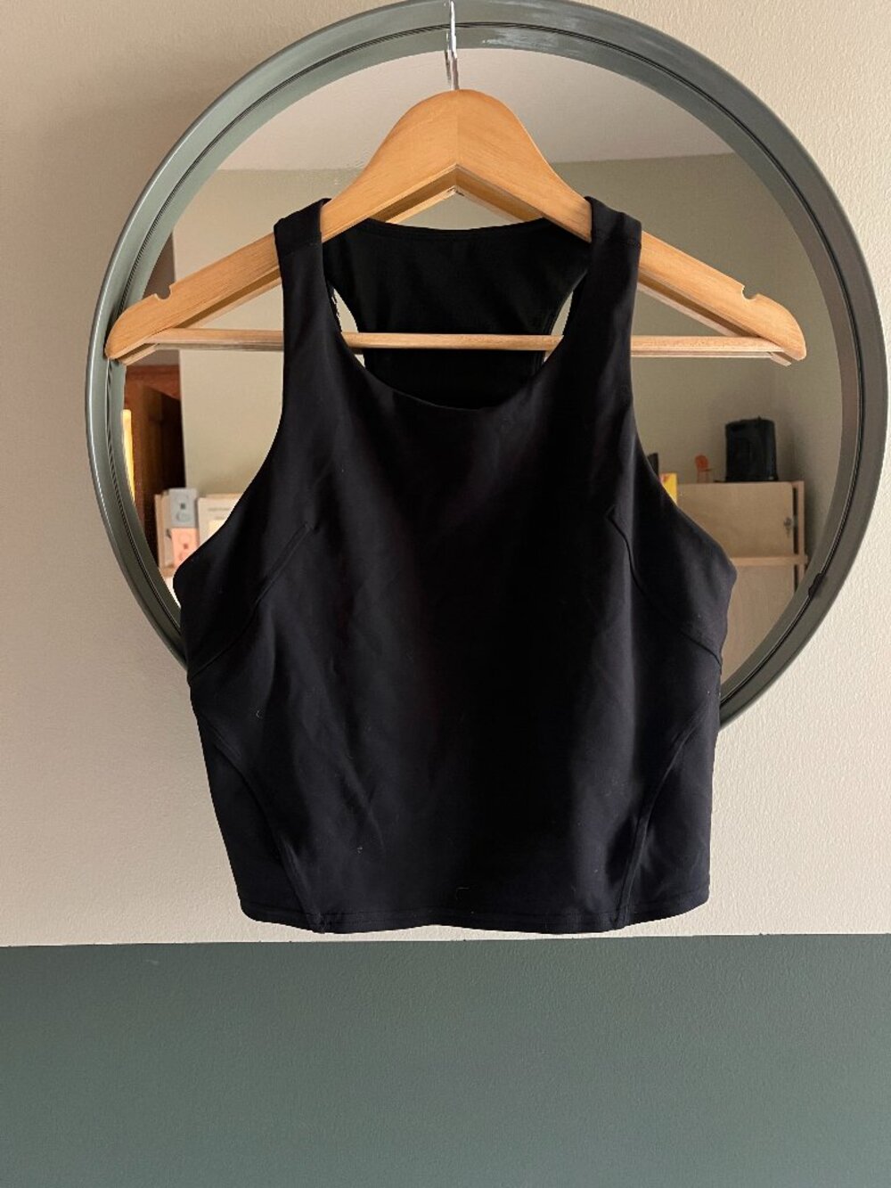 Black Wunder Train Racerback Tank – Size 8 – Lululemon